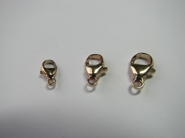 G. F. Lobster Clasp Round 11mm with Close Ring