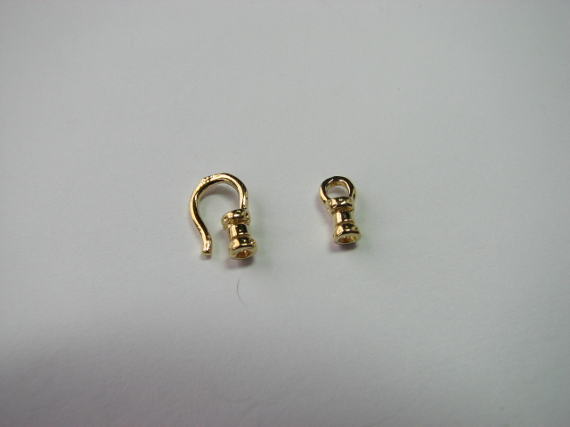 G. F. Crimping Tip for Beading Chain with Hook & Eye GPS