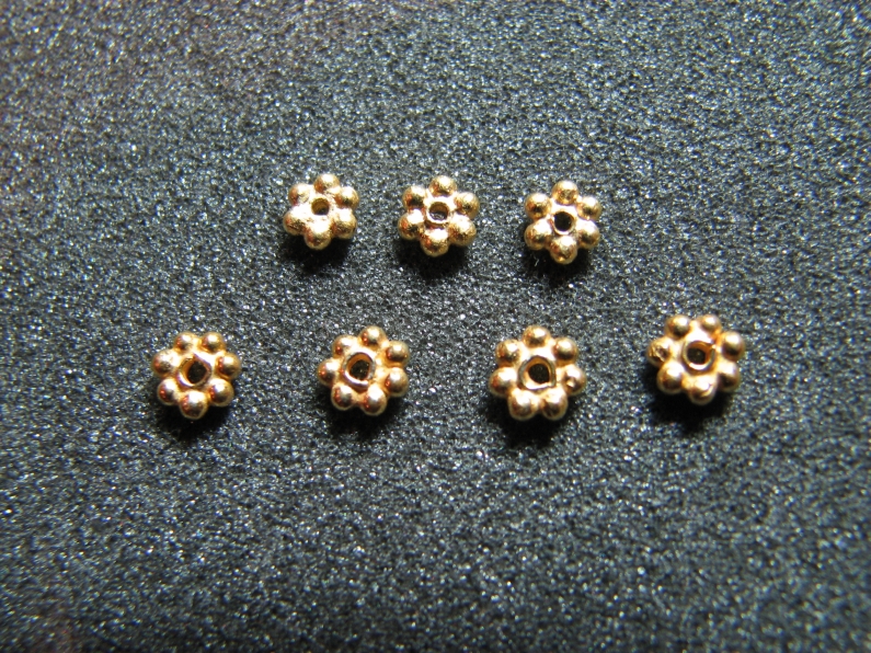 Vermeil Bead 030 Spacer Bead
