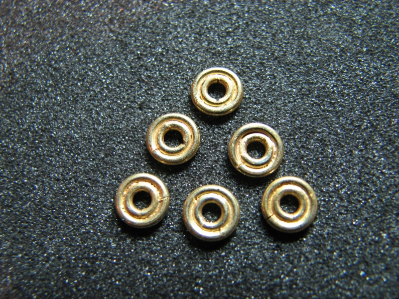 Vermeil Bead 033 Spacer Bead