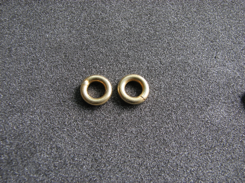 Vermeil Bead 046 Plain Ring