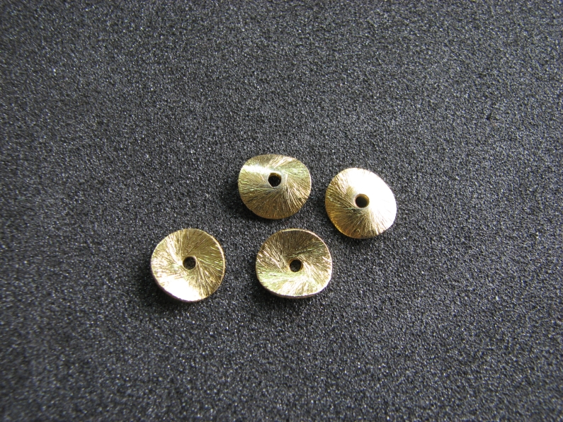 Vermeil Bead 007 Curved Brush Finish Disc