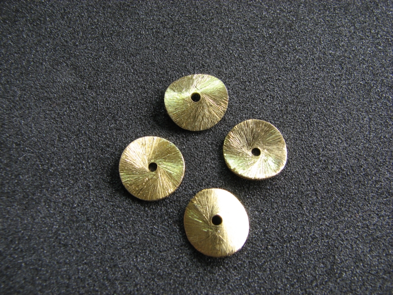 Vermeil Bead 008 Curved Brush Finish Disc