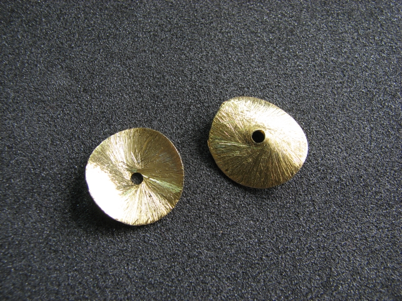 Vermeil Bead 010 Curved Brush Finish Disc