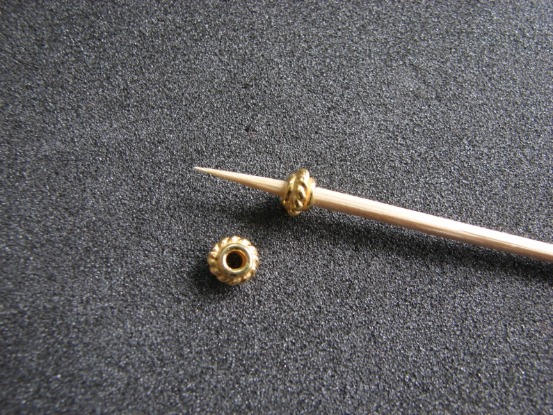 Vermeil Bead 026 Spacer Bead