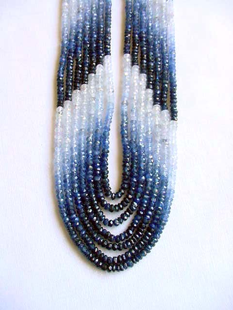 Shadded Blue Sapphire